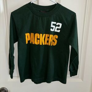 Reebok-Packers Clay Matthews #52-Long Sleeve Shirt